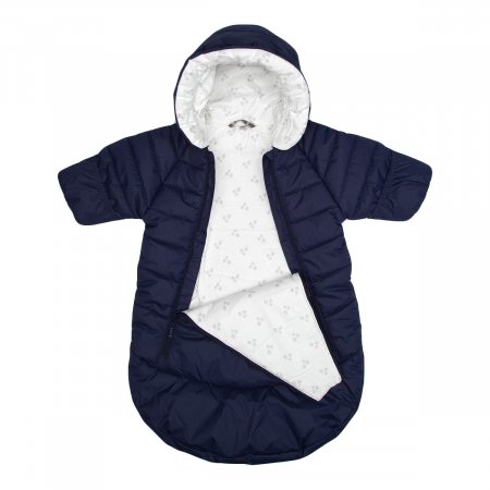 HUPPA kombinezonas-miegmaišis ZUMI, tamsiai mėlynas, 68 cm, 32640030-86 32640030-86-56