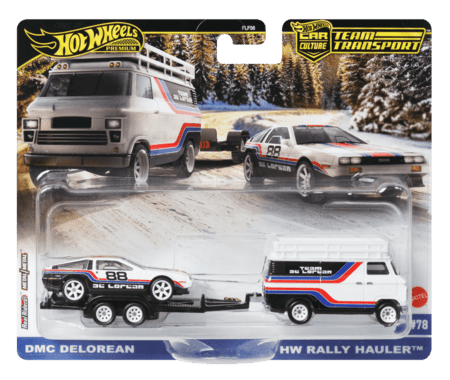 HOT WHEELS automodeliukas Vilkikas su automobiliu asort., FLF56 