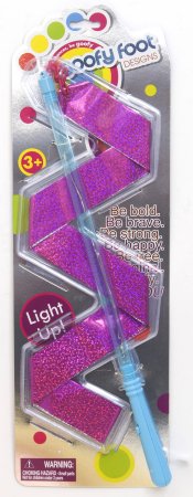 GOOFY FOOT gimnastikos kaspinas LED Twirler, 56001 