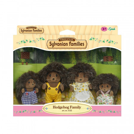 SYLVANIAN FAMILIES ežiukų šeimynėlė, 3122SYL/4018 