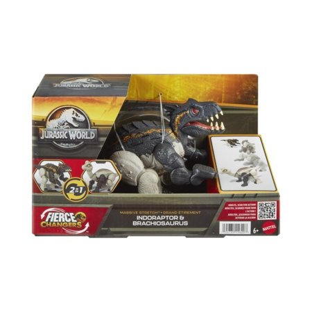 JURASSIC WORLD rinkinys Nuožmūs Pokyčiai Mega išsitempimas assort., HPD33 HPD33
