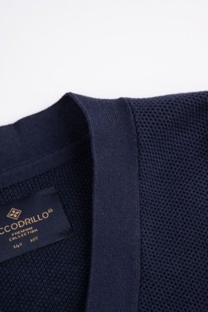 COCCODRILLO susegamas megztinis, mėlynas, dydis 