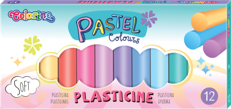 COLORINO plastelinas 12 vnt, 87805PTR 