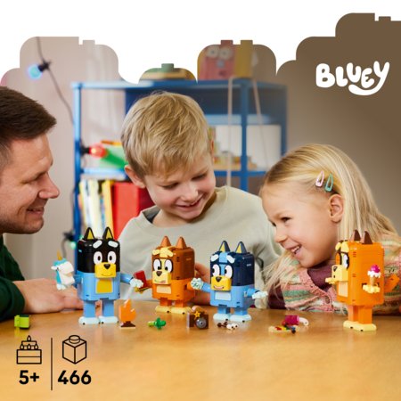 11217 LEGO® Bluey Konstruojama Bluey šeima 