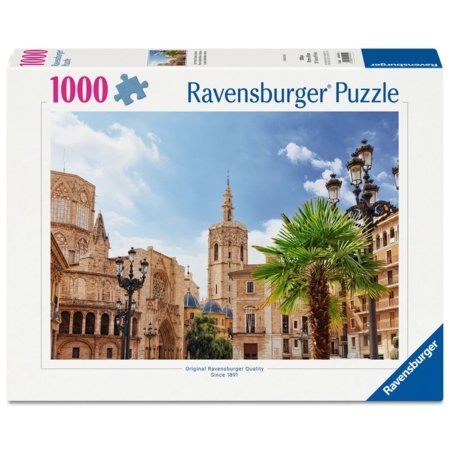 RAVENSBURGER PUZZLE dėlionė Santa Marijos aikštė, Valensija, 1000 det., 12001915 2 