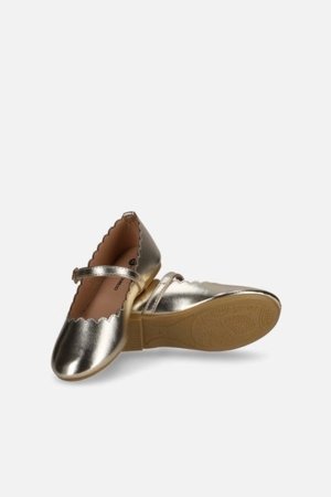 COCCODRILLO batai SHOES GIRL, auksiniai, WC5212204SHG-023-034, 34 cm 