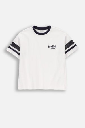 COCCODRILLO marškinėliai trumpomis rankovėmis, balti, WC6143203SGJ-001-152, 152 cm 