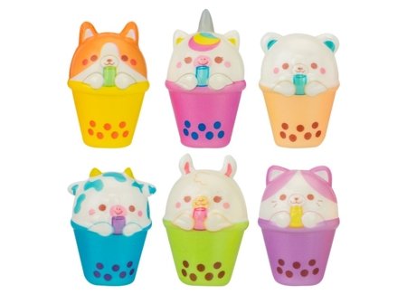 Antistresinis žaislas Bubble tea, 6,5 cm, 549312 