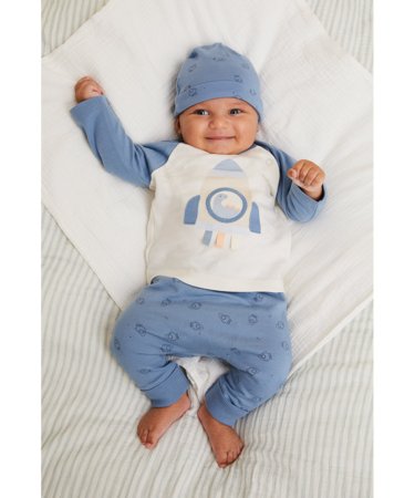 MOTHERCARE marškinėliai, kelnės ir kepurė, IF249 80 
