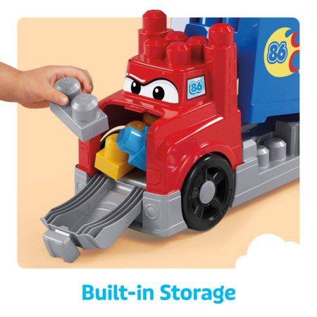 MEGA BLOKS konstruktorius sunkvežimis su trasa, JFR29 