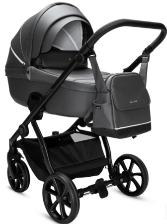 NOORDI universalus vežimėlis FJORDI V2 Shadow Grey leather, 2in1, 1642819 