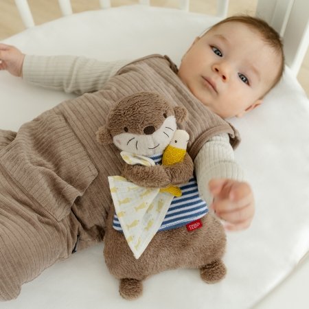 BABYFEHN Otter Theo šildomas minkštas žaislas Ūdra, 47233 