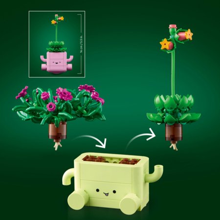 11506 LEGO® Botanicals Besisupantys augalai 
