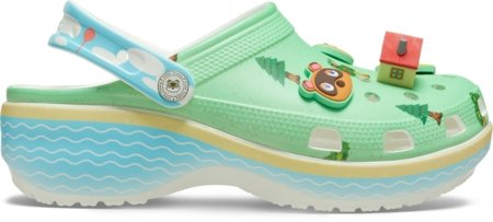 CROCS klumpės ANIMAL, spalvotos, 210101-90H, 36,5 dydis 