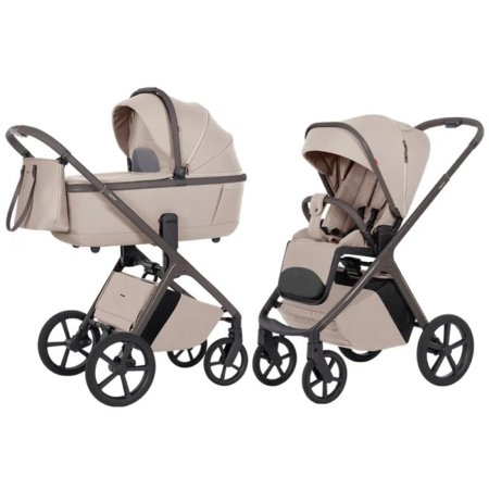 CARRELLO universalus vežimėlis 2in1 VECTOR, Angora Beige, CRL-6552 