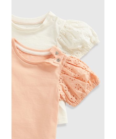 MOTHERCARE marškinėliai trumpomis rankovėmis, 2vnt., HC548 