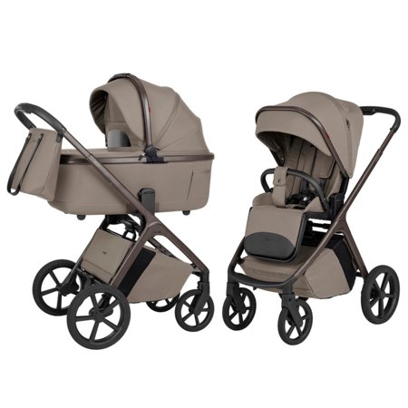 CARRELLO universalus vežimėlis 2in1 VECTOR F, Flannel Beige, CRL-6700 