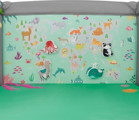 LIONELO maniežas MILLE PLUS, Grey/Green 