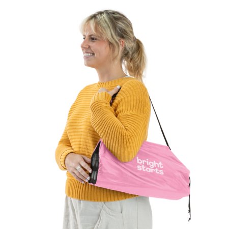 BRIGHT STARTS maitinimo kėdutė - busteris POP 'N SIT, PINK, 17199 