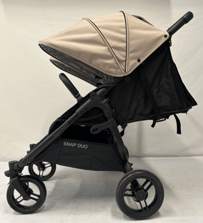 VALCO BABY vežimėlis dvyniams SNAP DUO, Taupe, SNAP4D08 