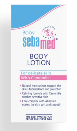 SEBAMED baby kūdikių losjonas, 200 ml. 
