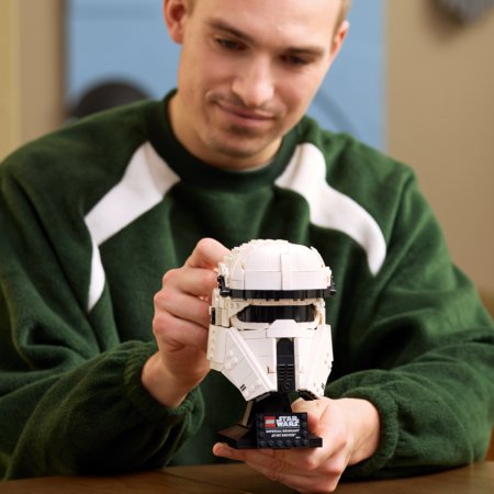 75458 LEGO® Star Wars™ Imperijos palikuonių AT-RT piloto šalmas 