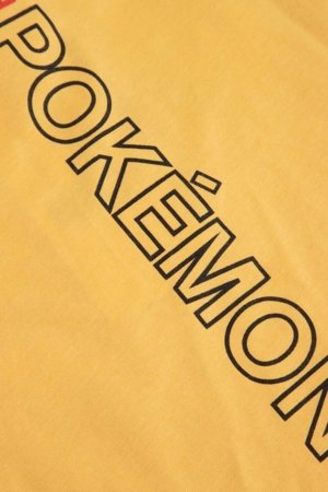 COCCODRILLO marškinėliai trumpomis rankovėmis LICENCE BOY, geltoni, WC5143204LBD-004-122, 122 cm 