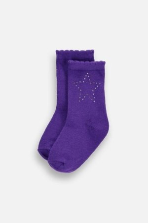 Coccodrillo kojinės, violetinės, ZC6382205SOG-016-019, 19/22 dydis 