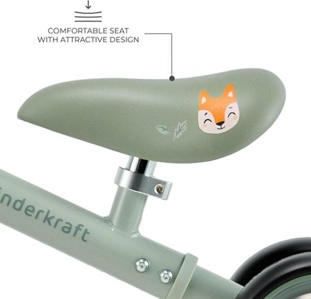 KINDERCRAFT balansinis dviratis CUTIE FLASH, žalias, KRCUFL00GRE0000 