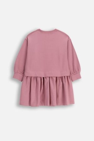 COCCODRILLO suknelė CRAFT PUNK GIRL KIDS, rožinė, ZC5129101CGK-033-104, 104 cm 