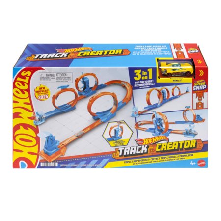 HOT WHEELS trąsų prailginimų rinkinys – Trys kilpos, JDW39 
