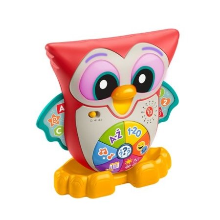 FISHER-PRICE muzikinis,interaktyvus  pelėdžiukas Pupū, lietuviškai įgarsintas, HNK87 HNK87