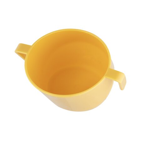 CANPOL BABIES mokomasis puodelis su rankenomis, Yellow, 74/060_yel 