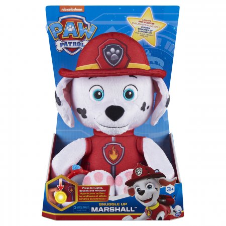 PAW PATROL minkštas žaislas Snuggle Up Pup Marshall, 6063097 6063097