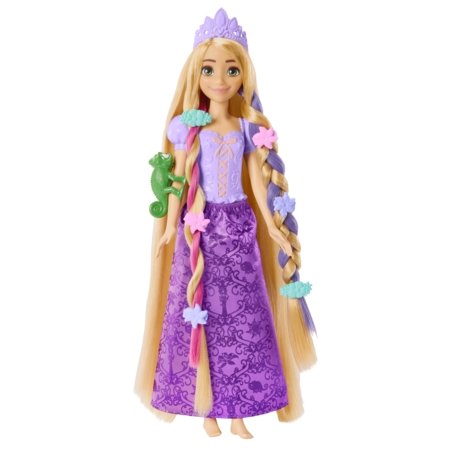 DISNEY PRINCESS lėlė Rupunzelė su spalvų keitimo funkcija, HLW18 HLW18