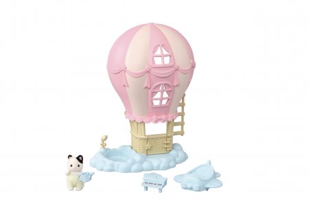 SYLVANIAN FAMILIES Vaikų oro baliono žaidimų namelis, 5527 5527