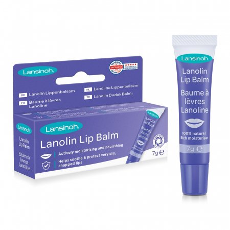 LANSINOH lanolino lūpų balzamas, 7 g, 10218 10218
