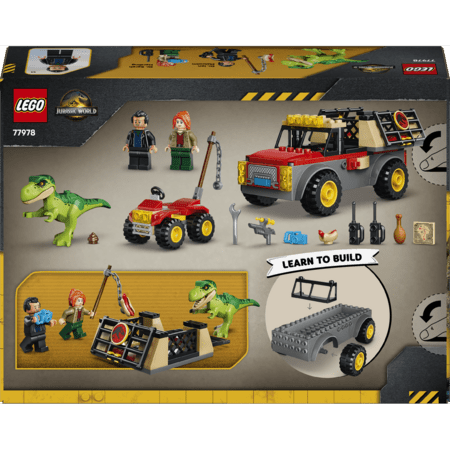 77978 LEGO® Jurassic World Jauno tiranozauro gabenimo sunkvežimis 