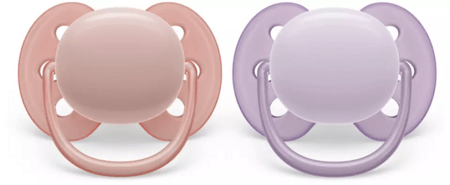 PHILIPS AVENT čiulptukai ULTRA SOFT, 6-18 mėn., 2 vnt., SCF091/43 