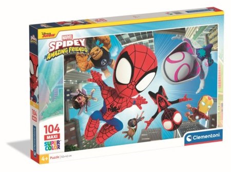 CLEMENTONI dėlionė Marvel Spidey ir draugai, 104 det., 23777 