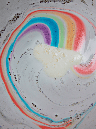 INKEE vonios bomba Foamy Rainbow, 22511 
