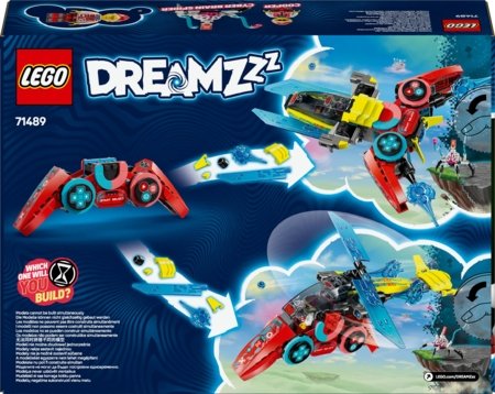 71489 LEGO® DREAMZzz™ Cooper žaidimų valdiklio reaktyvinis lėktuvas 