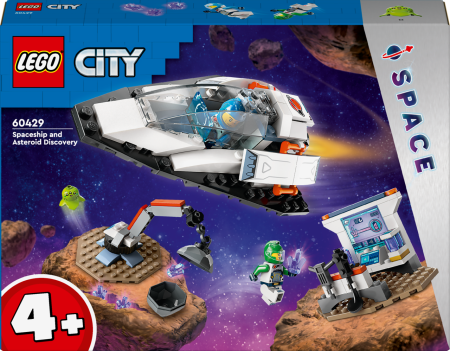 60429 LEGO® City Erdvėlaivis Ir Rastas Asteroidas 