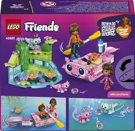 42681 LEGO® Friends Aksolotlio nuotykių laivas 