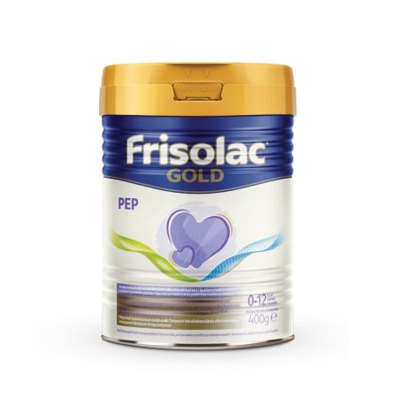 FRISOLAC GOLD PEP specialios paskirties pieno mišinys alergiškiems kūdikiams 0+ 400g FA68 FA68