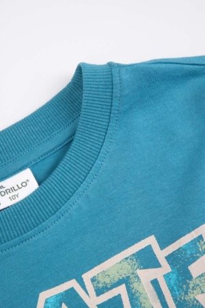 COCCODRILLO marškinėliai trumpomis rankovėmis, mėlyni, cm 