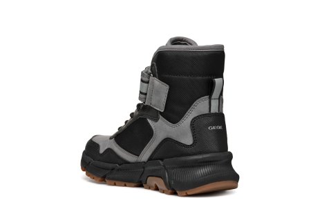 GEOX žieminiai batai, pilki, J36LCD-0MEFU-C0043, 39 dydis 