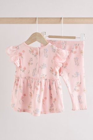 NEXT marškinėliai trumpomis rankovėmis ir tamprės, AG4710 74-80 