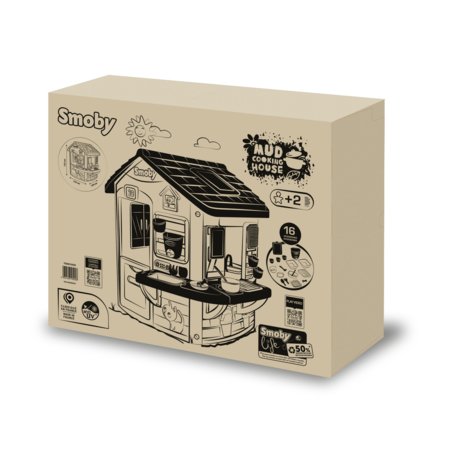SMOBY žaidimų namelis su virtuvėle, 7600810505 