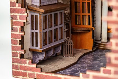 REVELL modelis Diagon Alley - Harry Potter: Tiny Adventures Handmade miniature worlds to assemble, 00530 